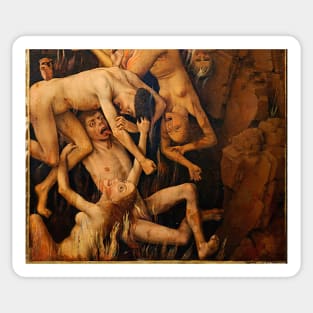 Rogier van der Weyden - Last Judgement Sticker